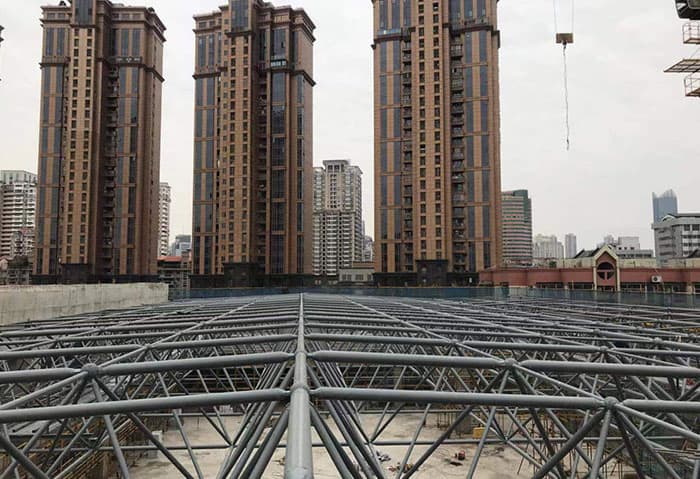 奎屯螺栓球网架结构